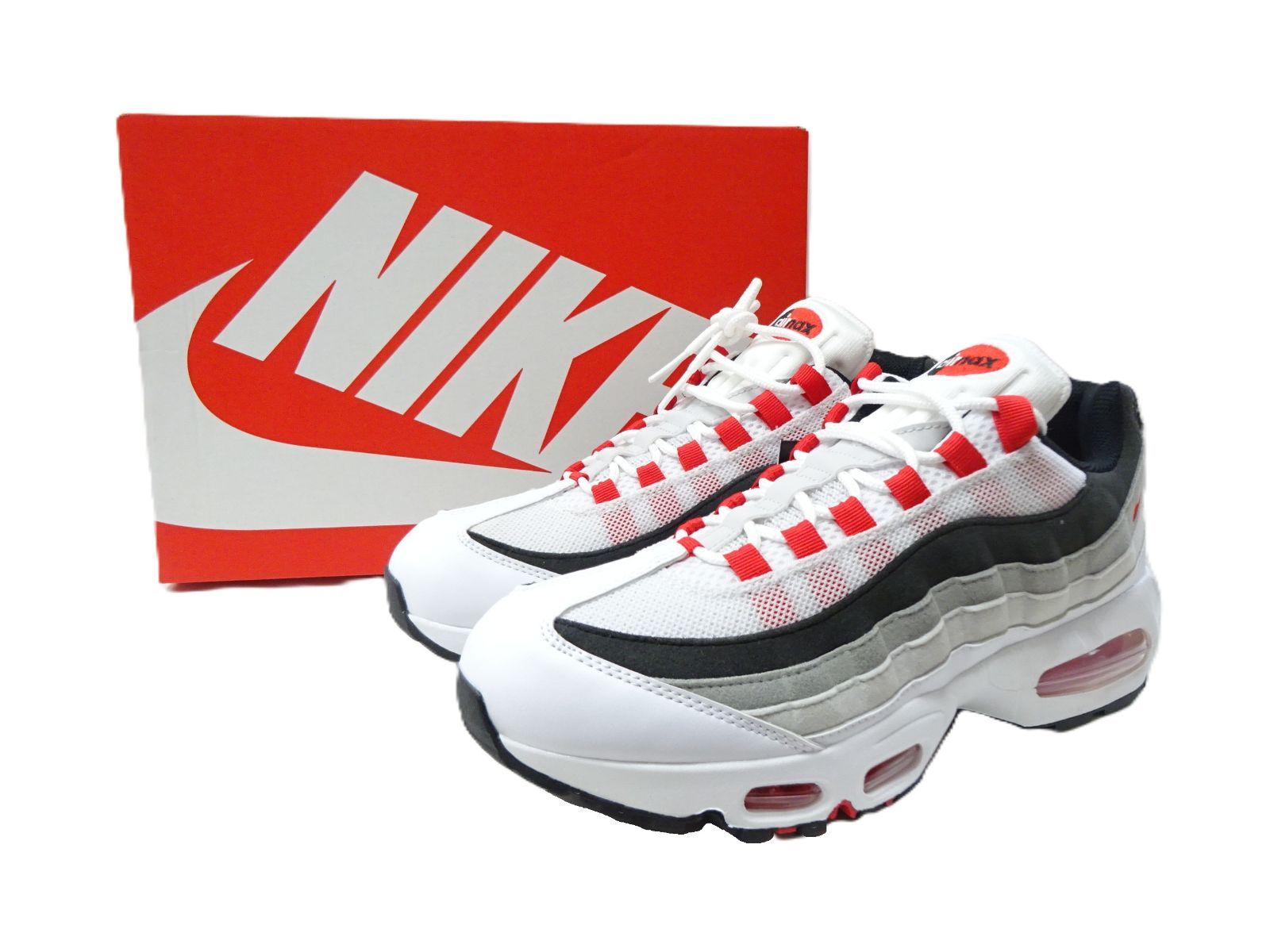 27.0cm【未使用黒タグ付】NIKE ナイキ AIR MAX 95 BIG BUBBLE ビッグバブル US9 IB7862-100 プレミアム コメット