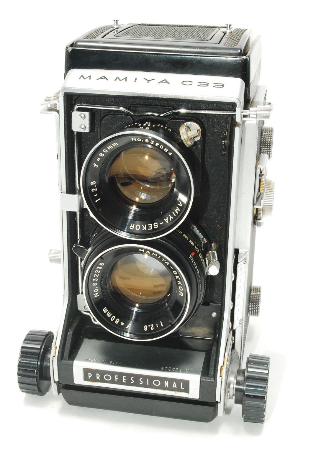 MAMIYA マミヤ C33 PROFESSIONAL 二眼レフ MAMIYA-SEKOR 1:2.8 f=80mm