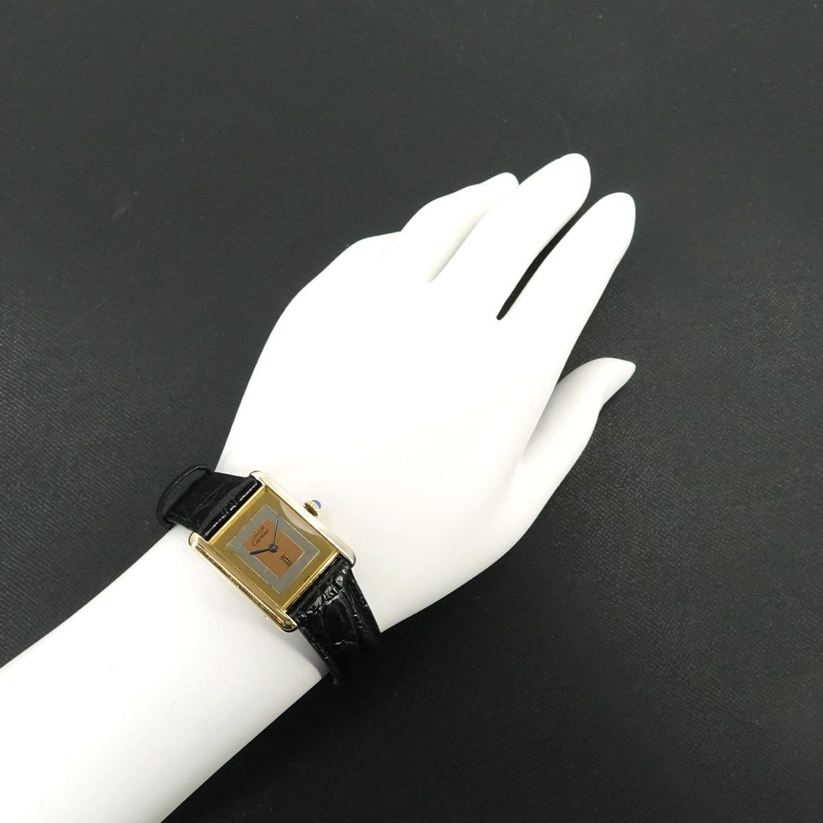 カルティエ Cartier マストタンク ヴェルメイユ トリニティ