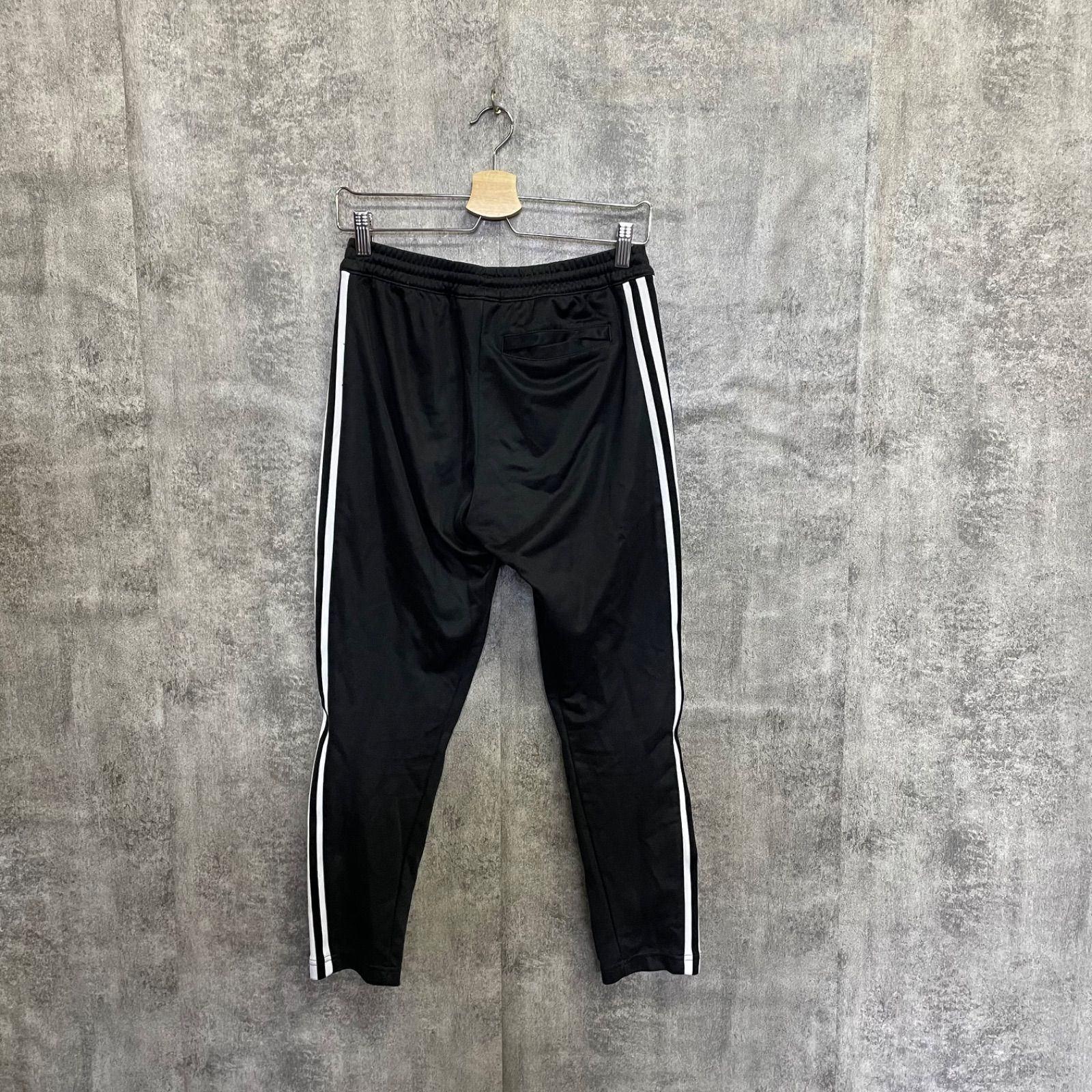 Adidas originals トラックパンツ ジャージ 黒 トレフォイル M 