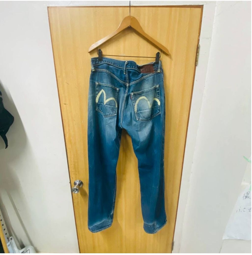 送料無料】EVISU YAMANE No.2 LOT不明 赤耳セルビッジデニム W32相当