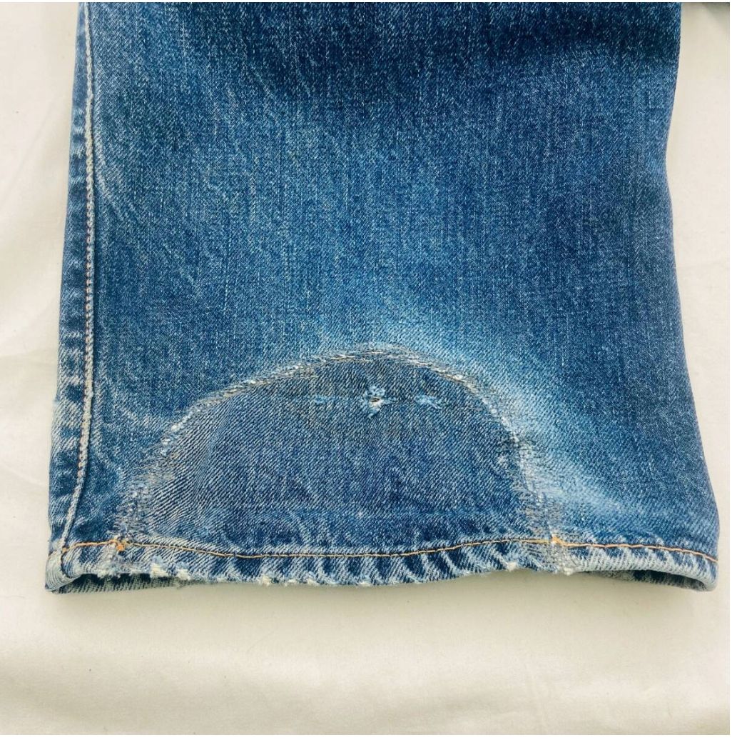 送料無料】EVISU YAMANE No.2 LOT不明 赤耳セルビッジデニム W32相当