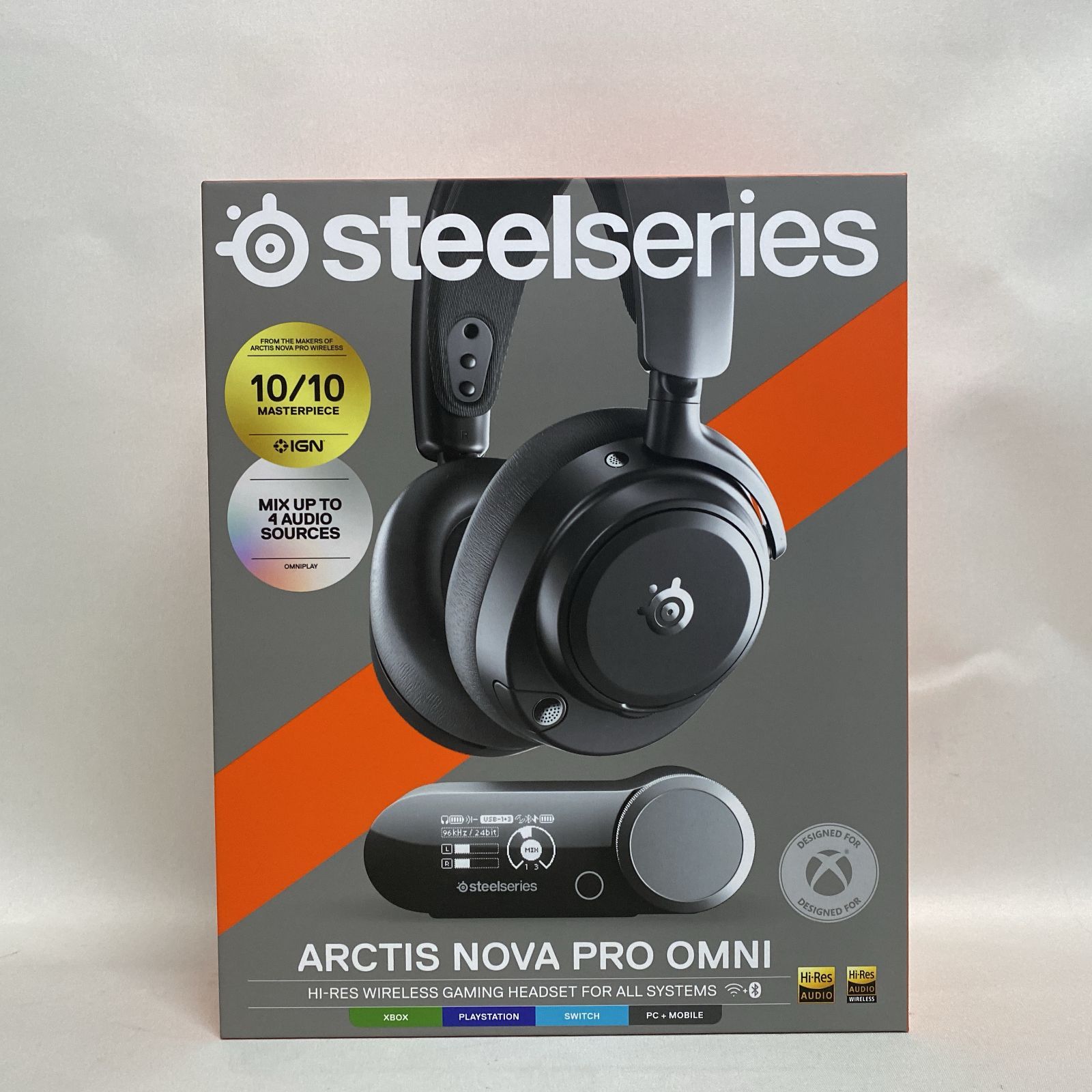 浜館65-797] SteelSeries ゲーミングヘッドセット Arctis Nova Pro