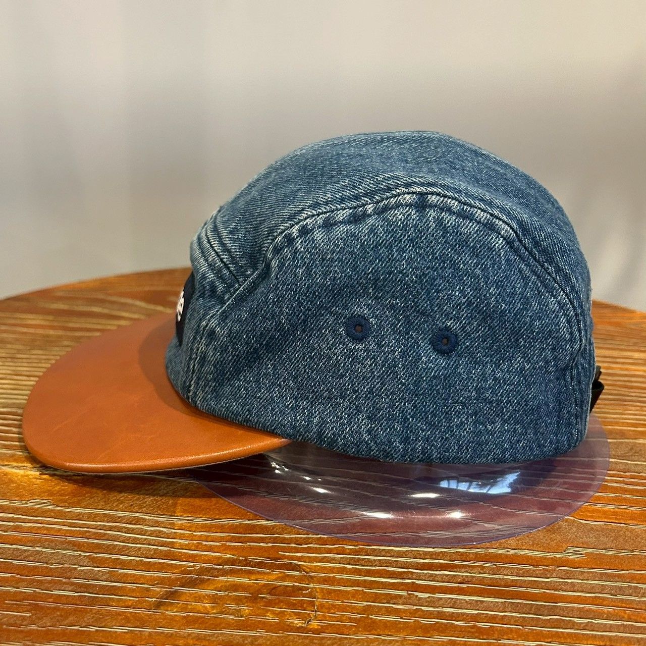 SUPREME』シュプリーム ボックスロゴ デニム異素材切り替え キャップ