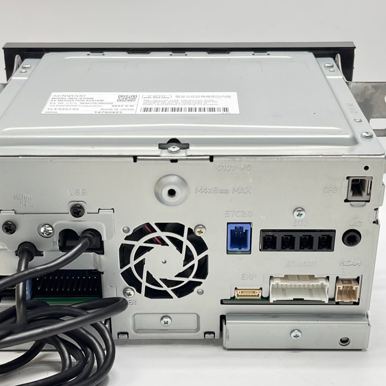 ケンウッド カーナビ 彩速 7インチワイド MDV-S709W No3184 - メルカリ