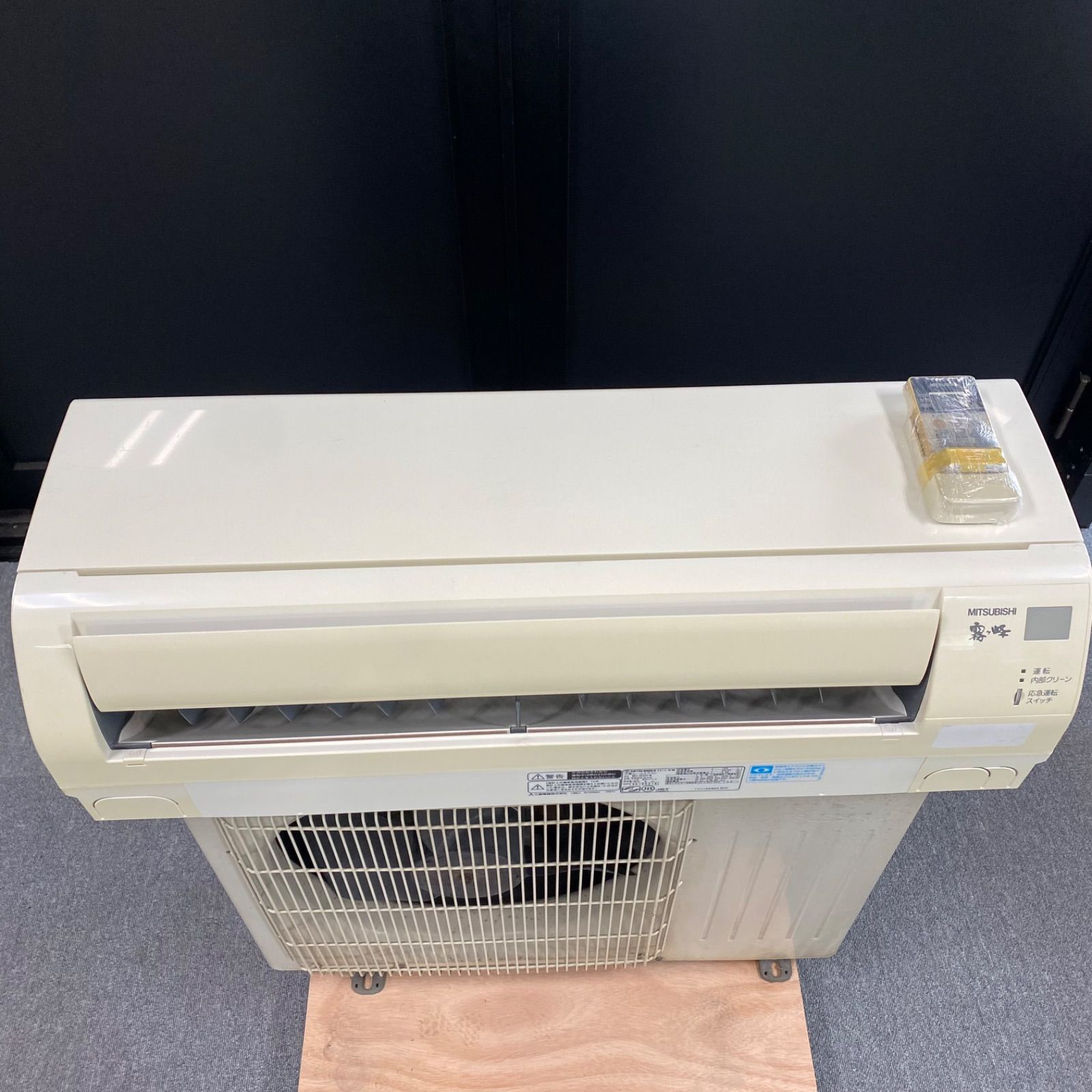 取付OK【エコプラス小倉南店】三菱 エアコン SRK22TRN 2014年製 6～8畳 100V 中古品 ◇三菱電機◇中古◇エアコン◇約6畳用◇2014年製◇100V◇22-015