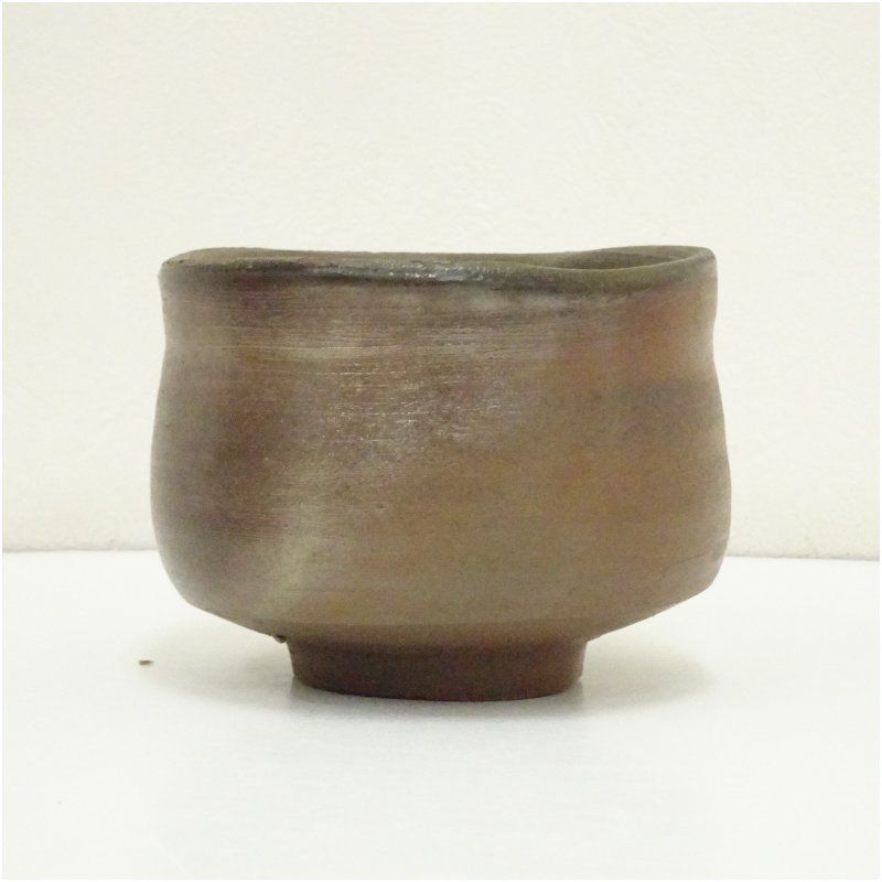 備前焼 作家物 茶碗（保護箱） 茶道 抹茶 おしゃれ 抹茶茶碗 抹茶碗 和