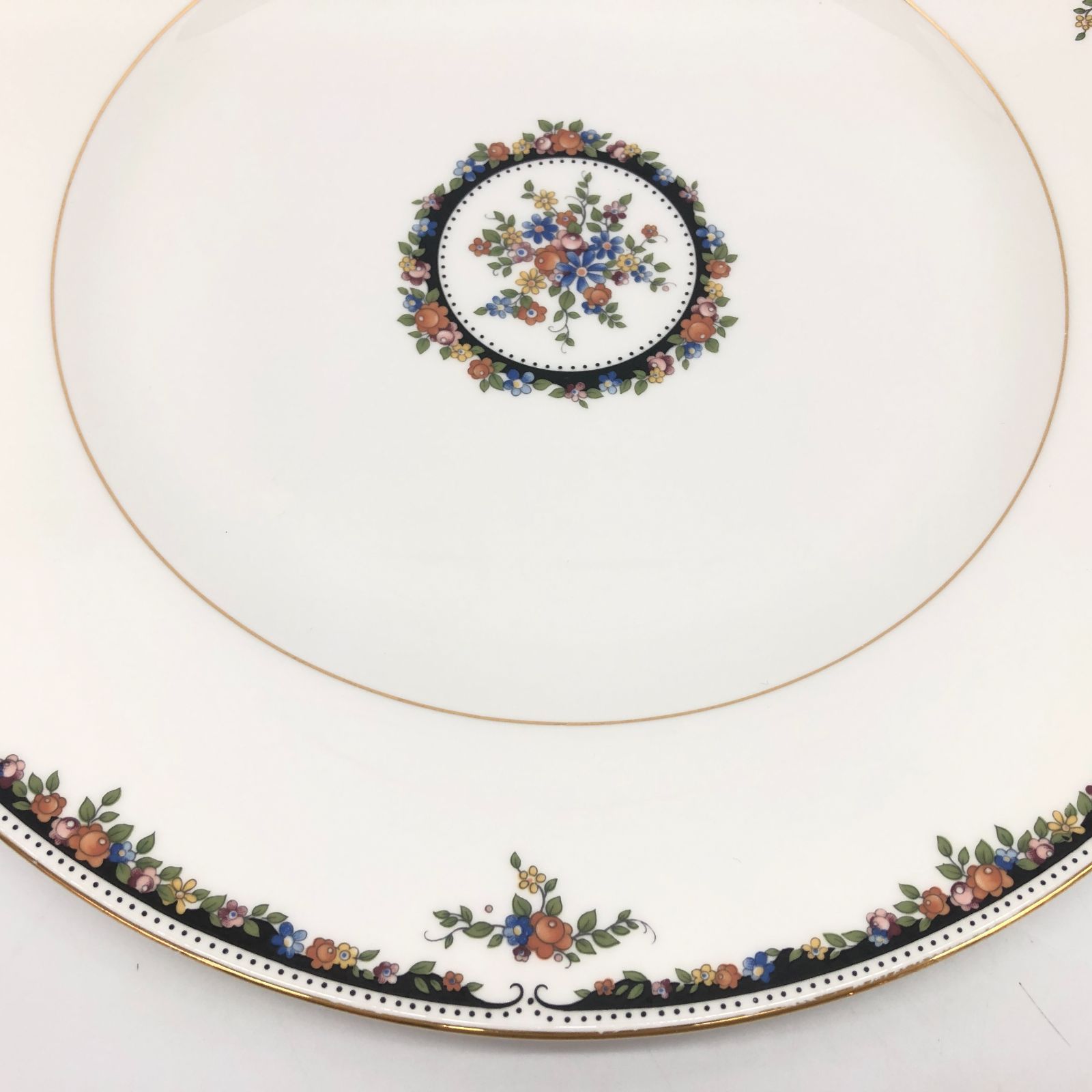  OSBORNE オズボーン 皿 大１小５全て黒壺印　希少 WEDGWOOD ウェッジウッド 廃盤品 OSBORNE オズボーン 黒壷印 プレート