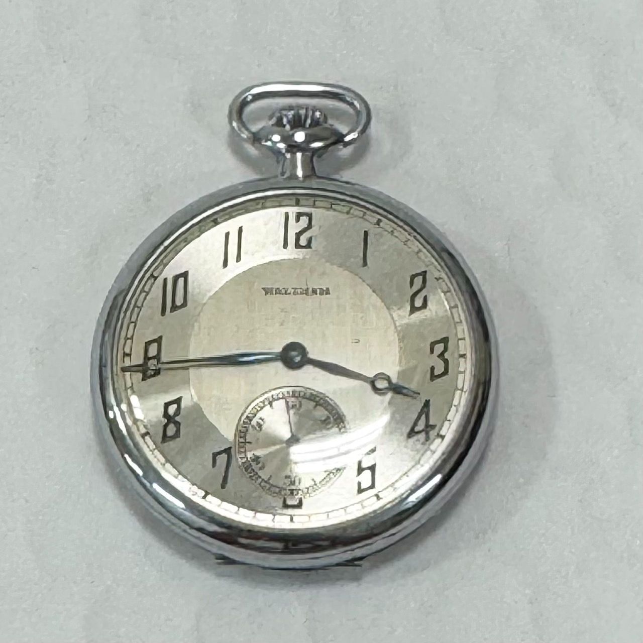 不動品・ジャンク】WALTHAM ウォルサム 懐中時計 スモールセコンド