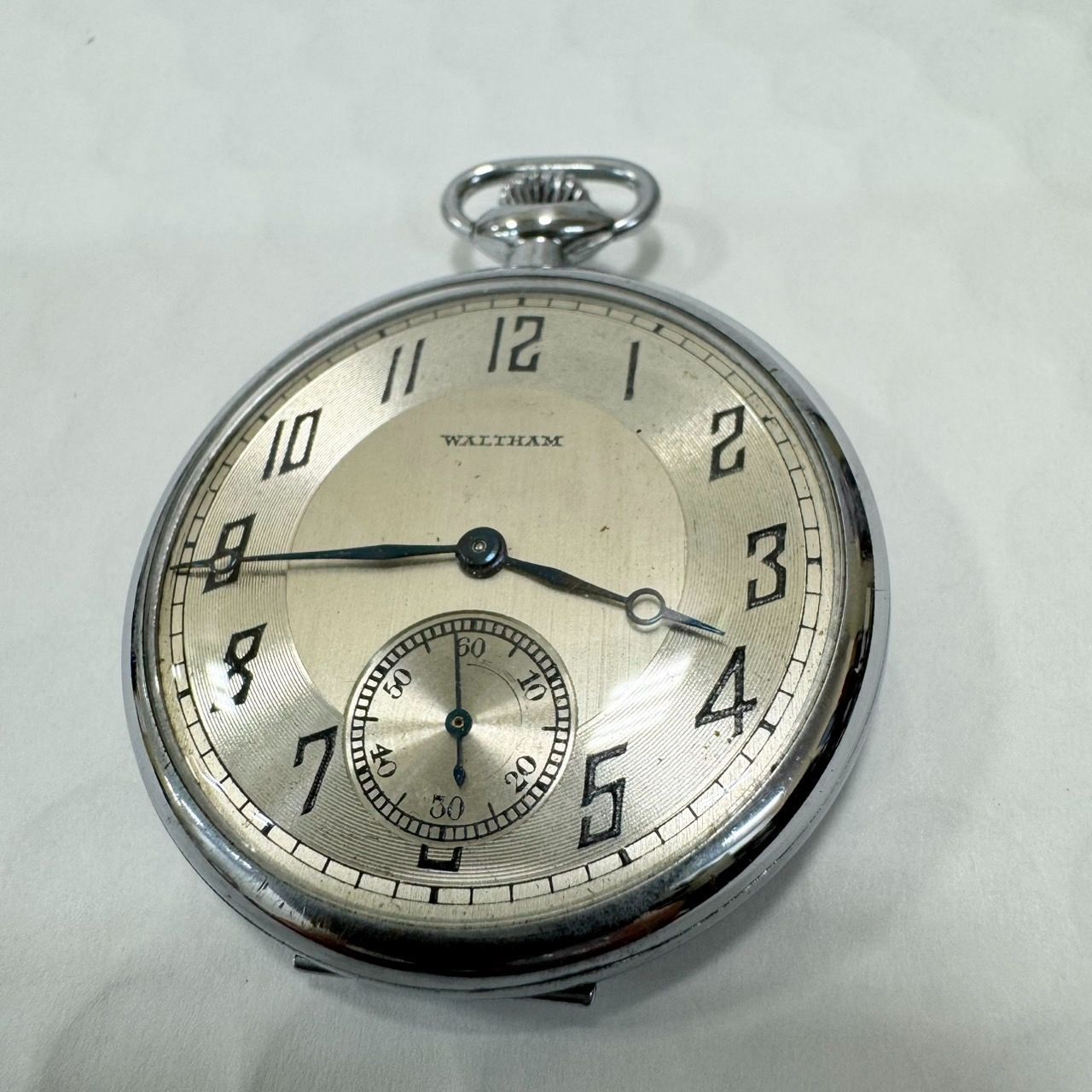 不動品・ジャンク】WALTHAM ウォルサム 懐中時計 スモールセコンド