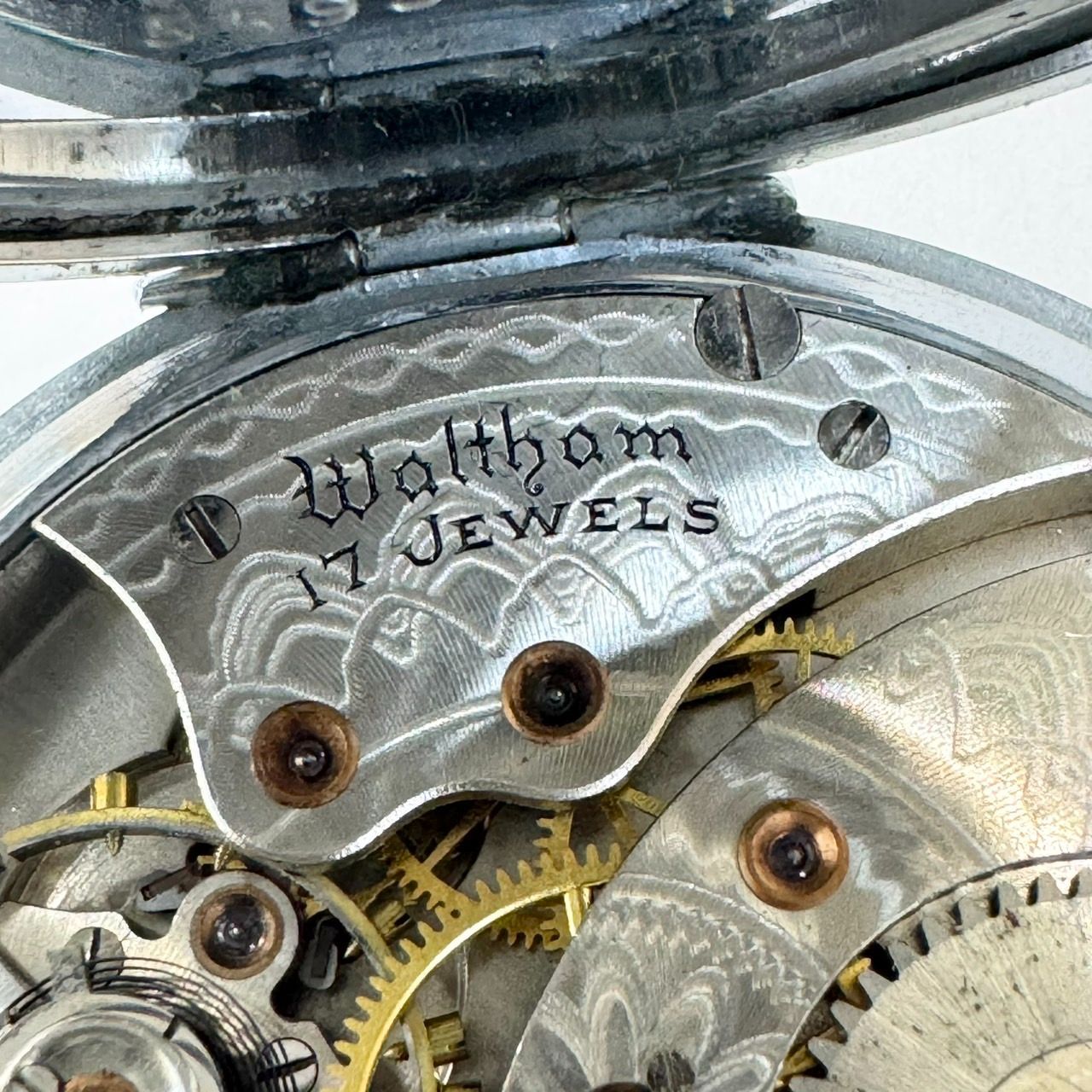 不動品・ジャンク】WALTHAM ウォルサム 懐中時計 スモールセコンド