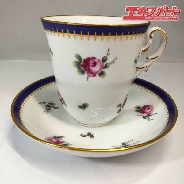 リチャードジノリ プリンセスローズ モーニングカップ＆ソーサー