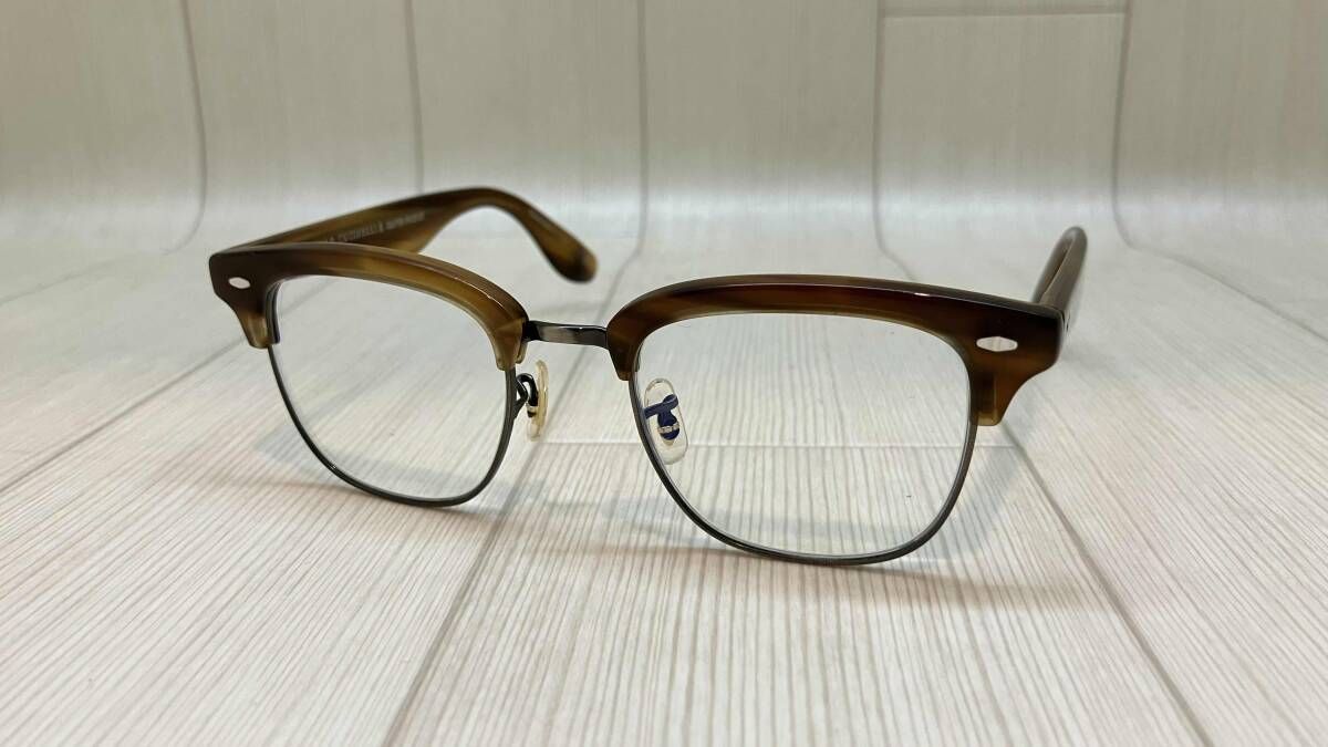 ★ BRUNELLO CUCINELLI × OLIVER PEOPLES ブルネロクチネリ オリバーピープルズ アイウェア 眼鏡OV5486S 1011BFブラウン 通年