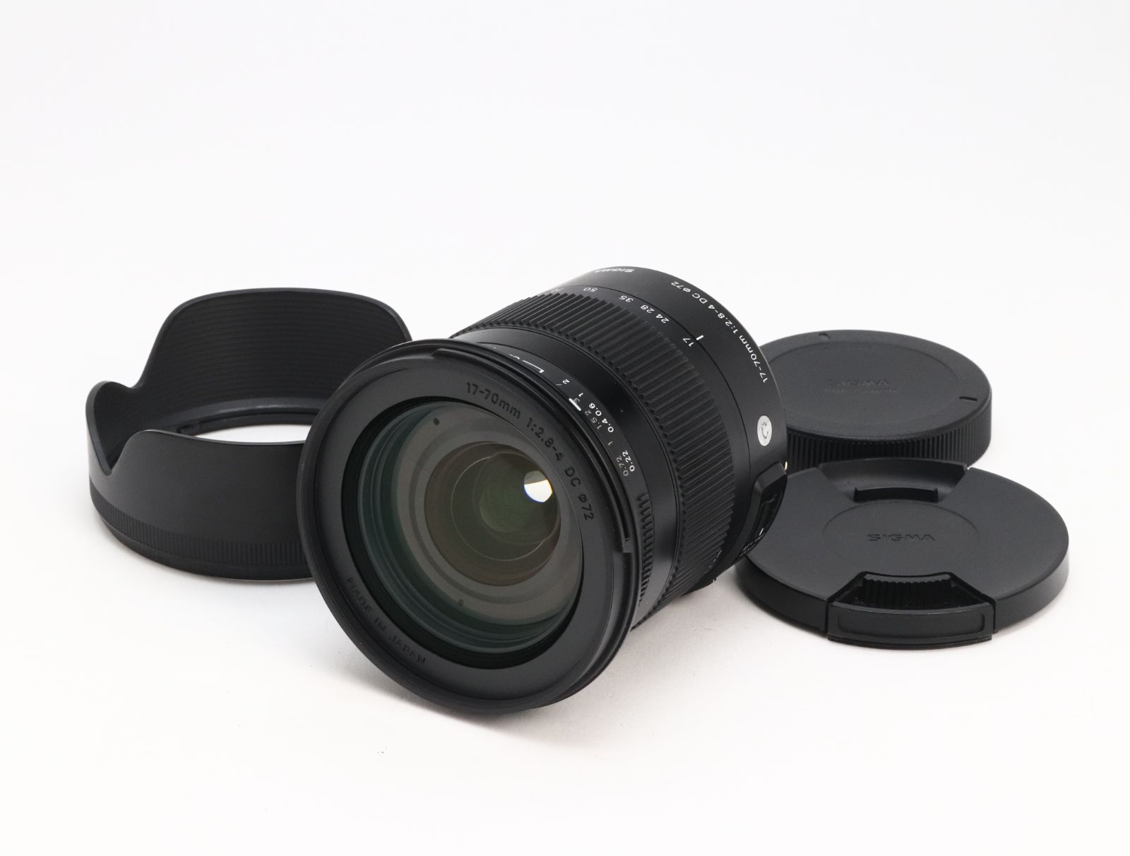 AB- (良品) SIGMA シグマ 17-70mm F2.8-4 DC MACRO OS HSM Contemporary 013 キヤノン用 初期不良返品対応 66-293