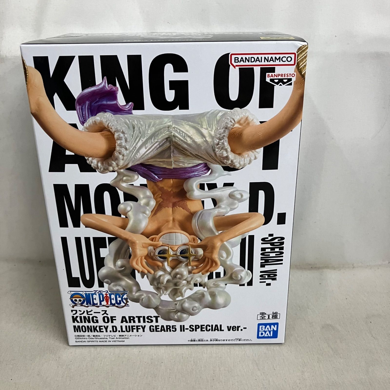 ワンピース ギア5 OF ARTIST KING モンキー・D・ルフィ Ⅱ Ⅲ 未開封