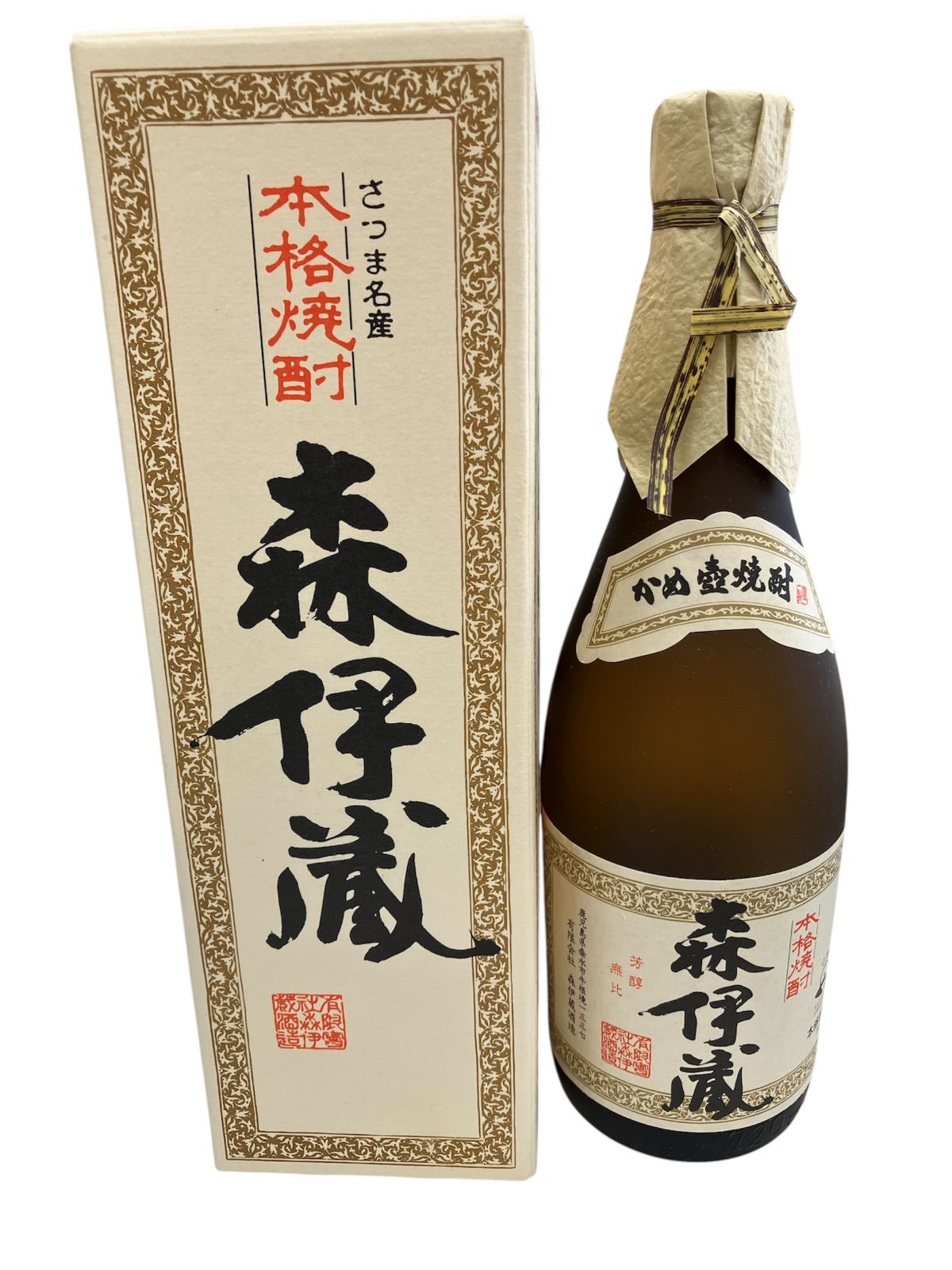 未開栓】森伊蔵 720ml かめ壺焼酎 - メルカリ
