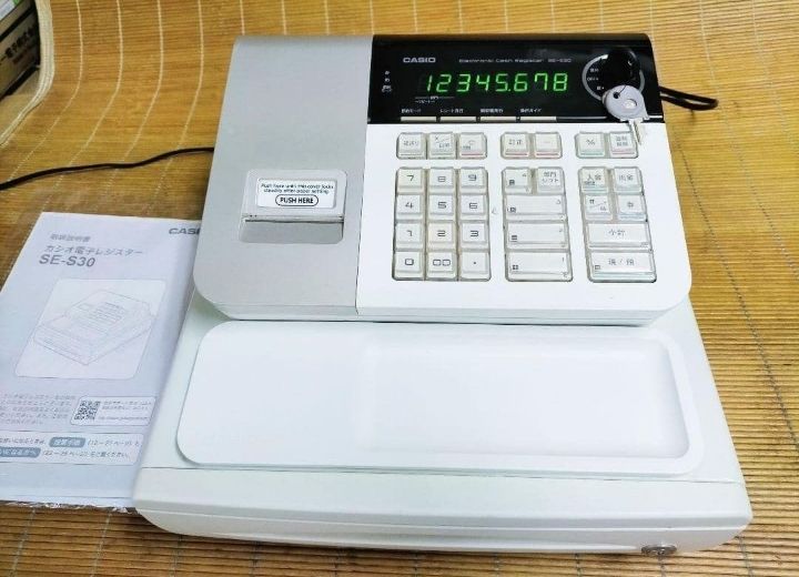 カシオレジスター SE-S30 人気機種 コンパクト 送料無料 261555 - メルカリ
