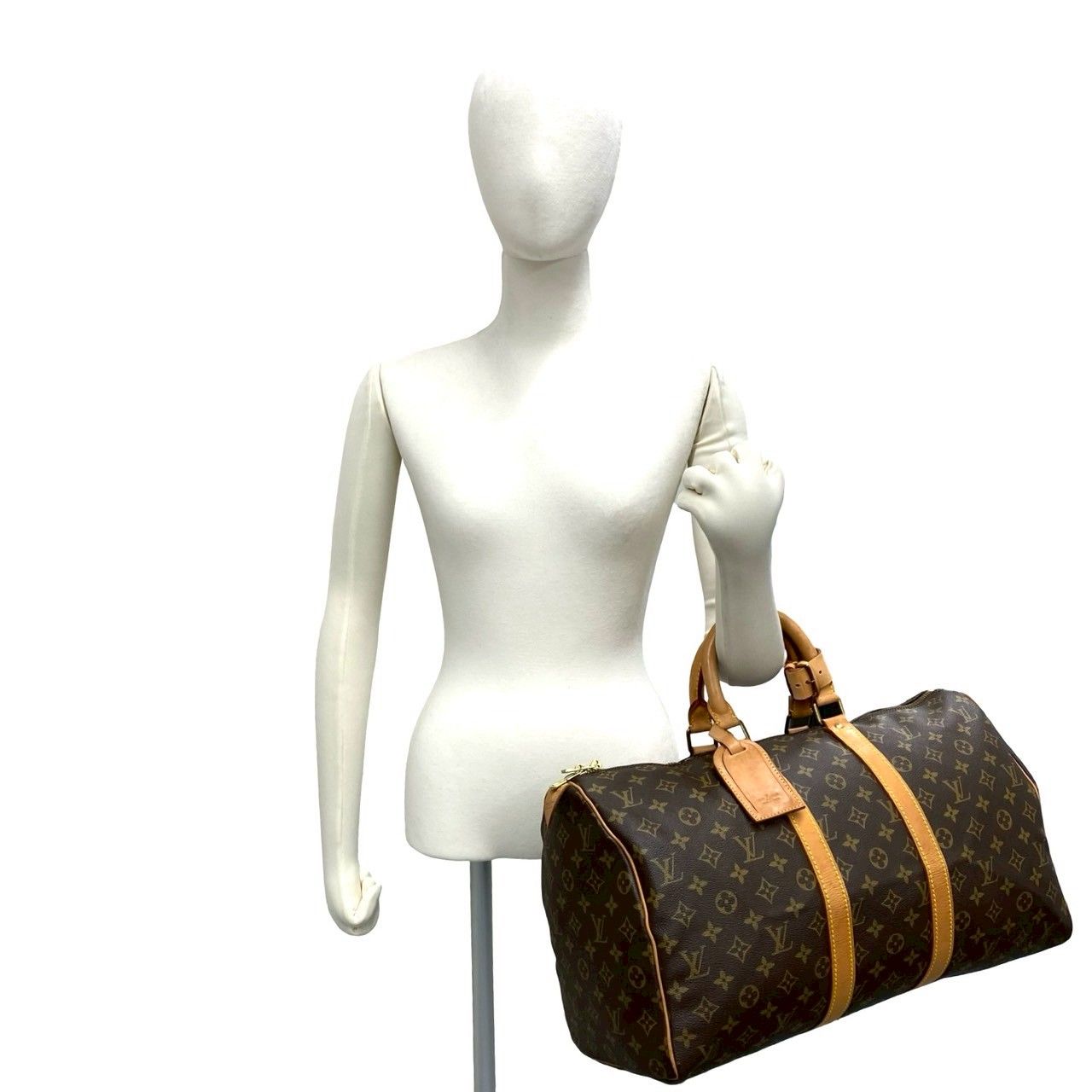 極 美品 LOUIS VUITTON ルイヴィトン ヴィンテージ キーポル