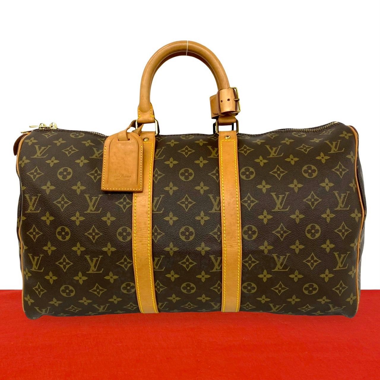 専用ルイヴィトン モノグラム キーポル ボストンバッグ ヴィンテージ ネームタグ 極 美品 LOUIS VUITTON ルイヴィトン ヴィンテージ キーポル