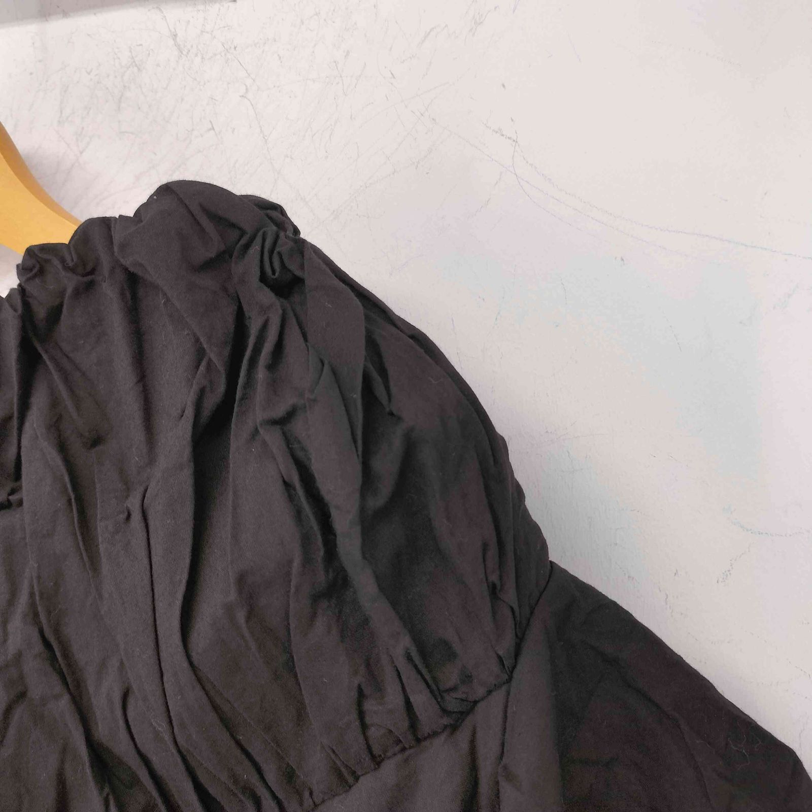 メルトザレディ Melt the lady balloon garter shirt blouse