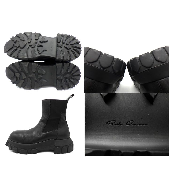 リックオウエンス RICK OWENS 【 BEATLE BOZO TRACTOR BOOTS RP02A7881
