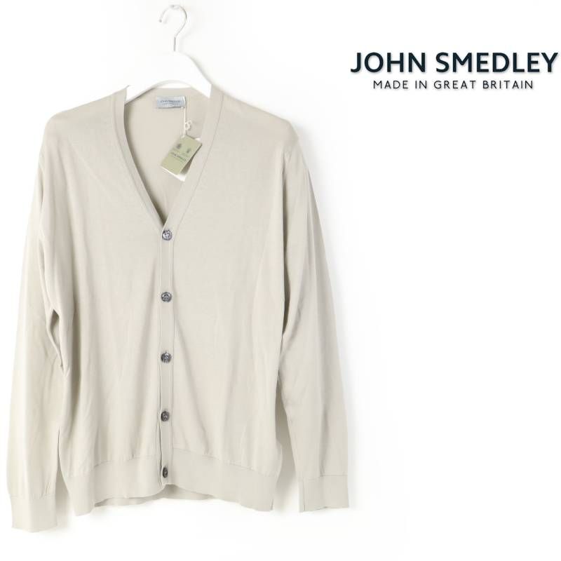 新品 JOHN SMEDLEY ジョンスメドレー 【 ジョンスメ 】 Vネック長袖 