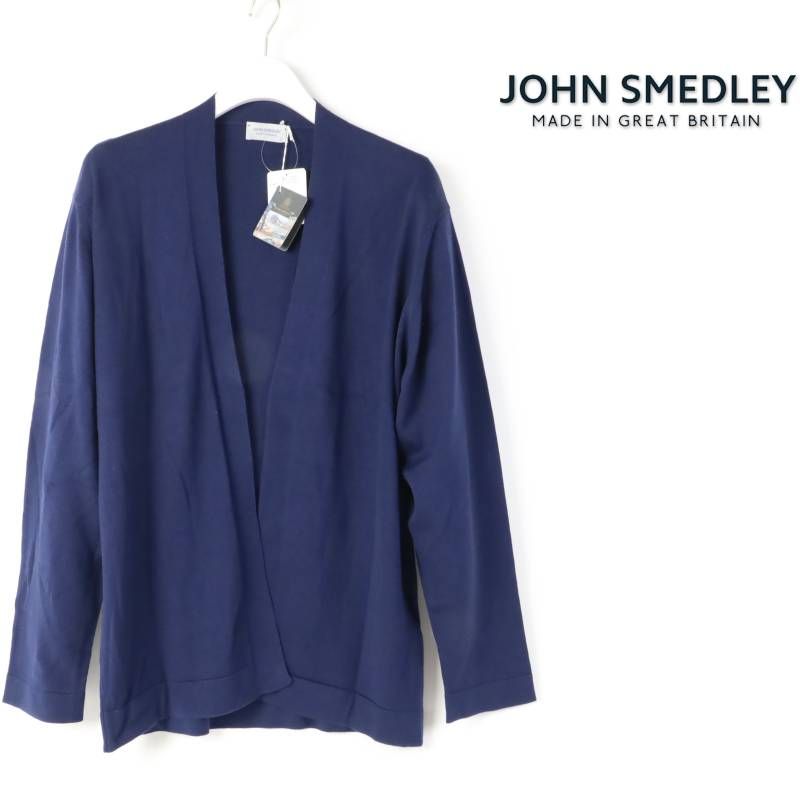 新品 JOHN SMEDLEY ジョンスメドレー 【 ジョンスメ 】 ボタンレス長袖カーディガン S4680 24GL # 467 21,024円