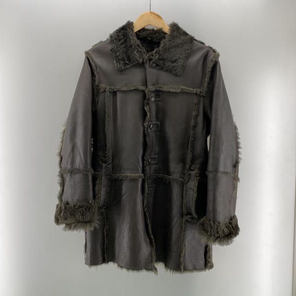【中古】TORNADO MART ムートンレザーコート サイズM トルネードマート[24]