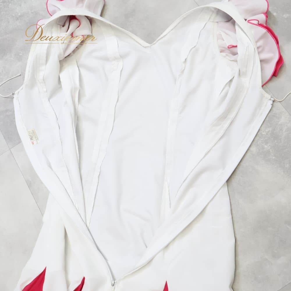 フラメンコ 衣装 creaciones Roal ドレス ワンピース ホワイト系