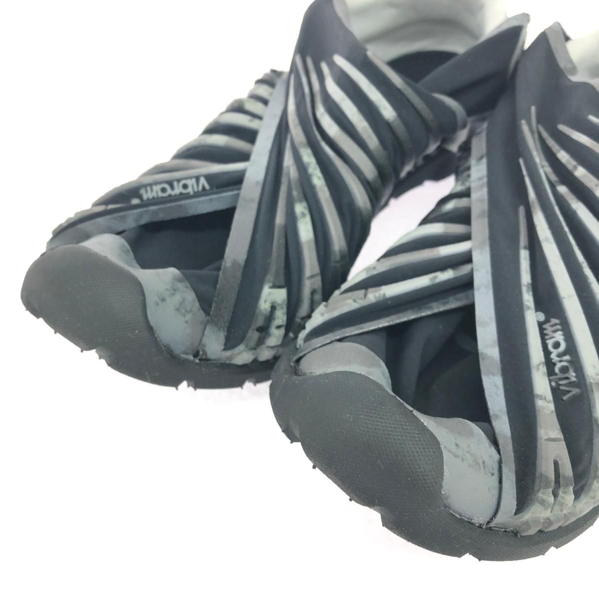 Vibram ビブラム スニーカー 26cm FUROSHIKI ブラック メンズ