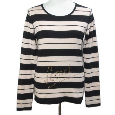 ソニアリキエル SONIA RYKIEL ニット カットソー 長袖 ボーダー プル