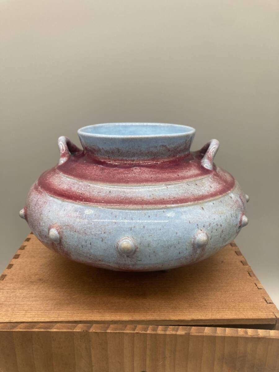 8-0610-20】哲山作 花瓶 共箱付 有田焼 花瓶 壺 骨董品 - メルカリ