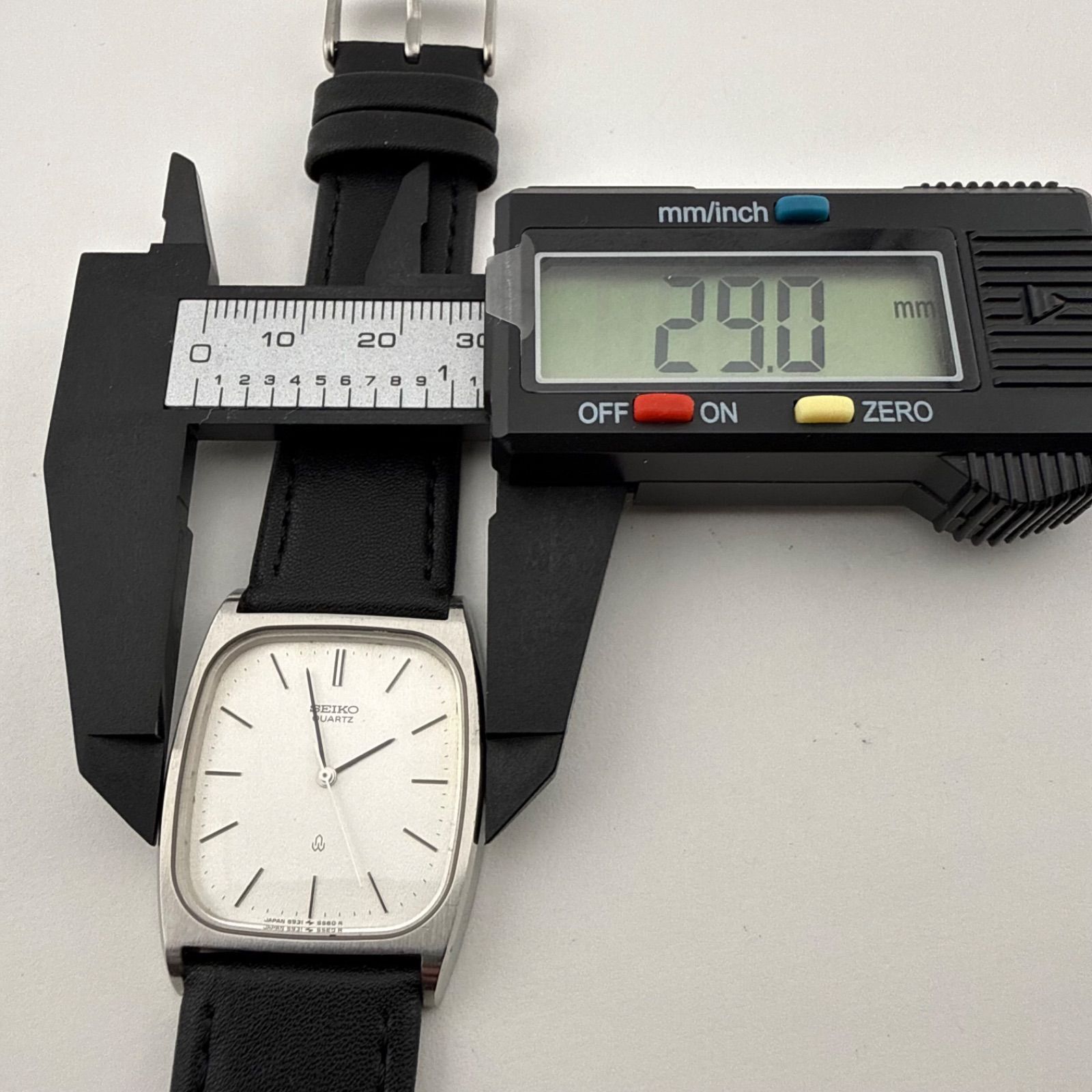 SEIKO 5931-5440 セイコー スクエア メンズ 腕時計 クォーツ 稼働品