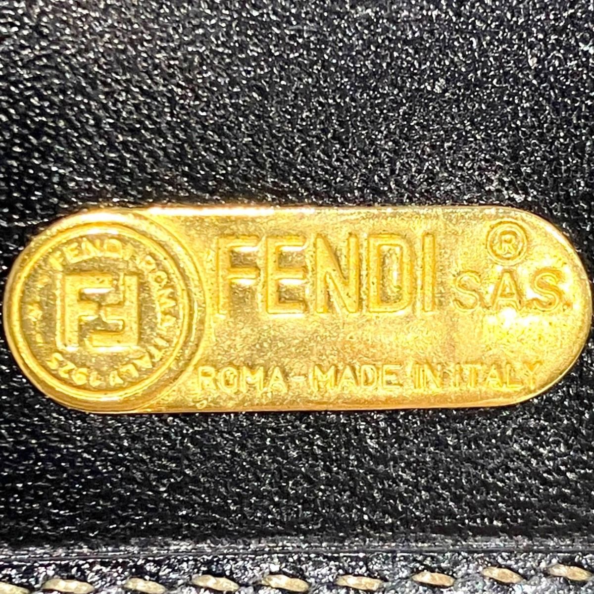 フェンディ FENDI ズッカ柄 長財布 キャンバス×レザー 2804-30806 ユニ