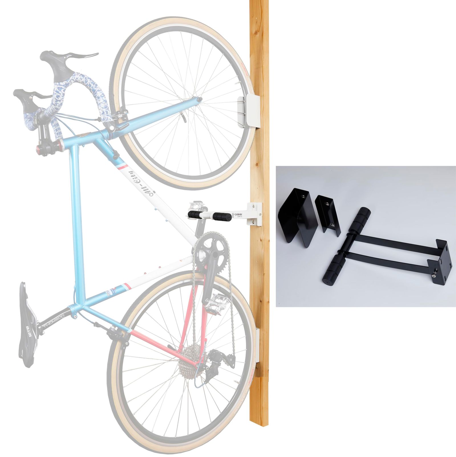 サイクルロッカー　ロードバイク　クロスバイク　自転車 サイクルロッカー(CycleLocker) 自転車 壁掛け スタンド フック 室内