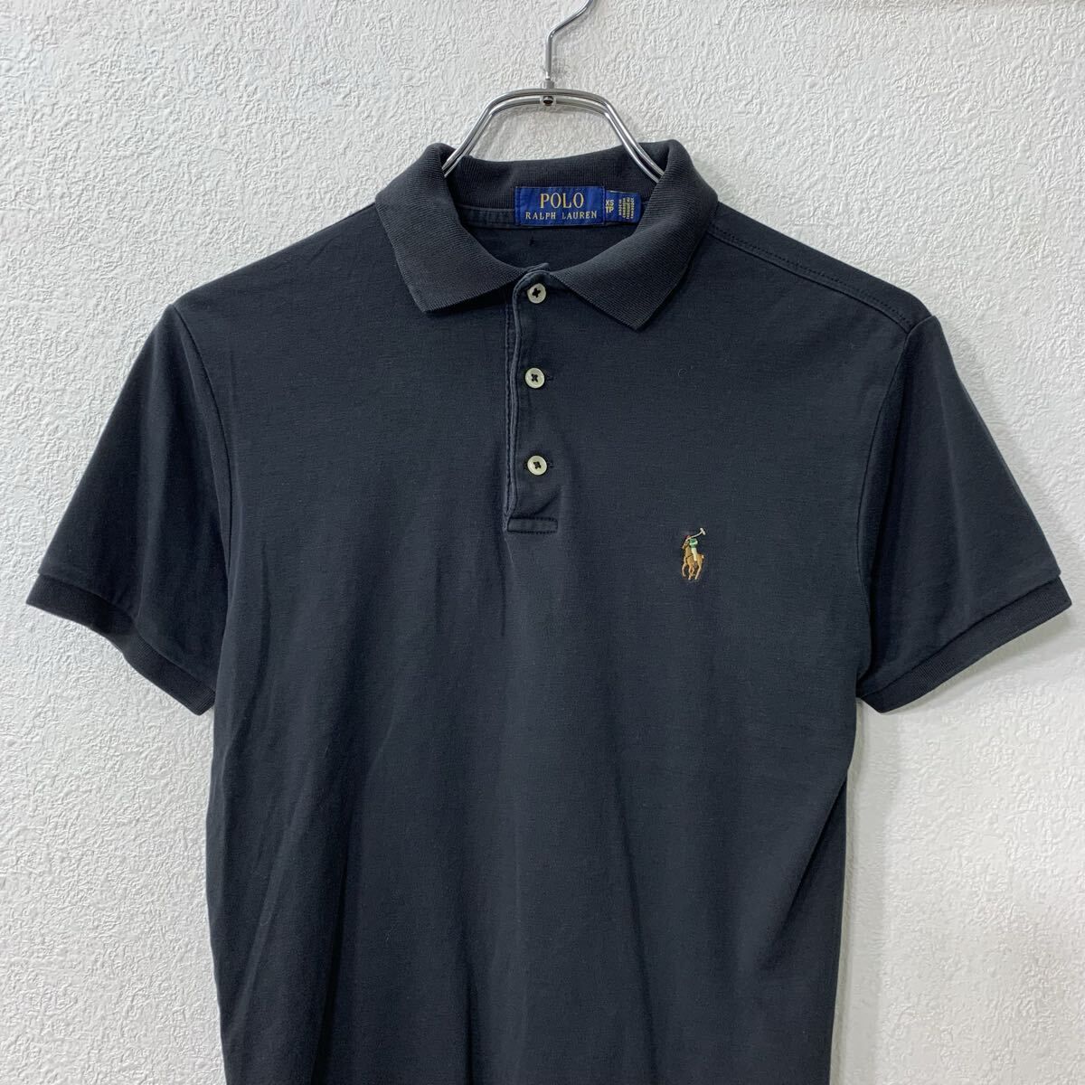 POLO RALPH LAUREN 半袖 ポロシャツ XS ブラック ポロラルフローレン