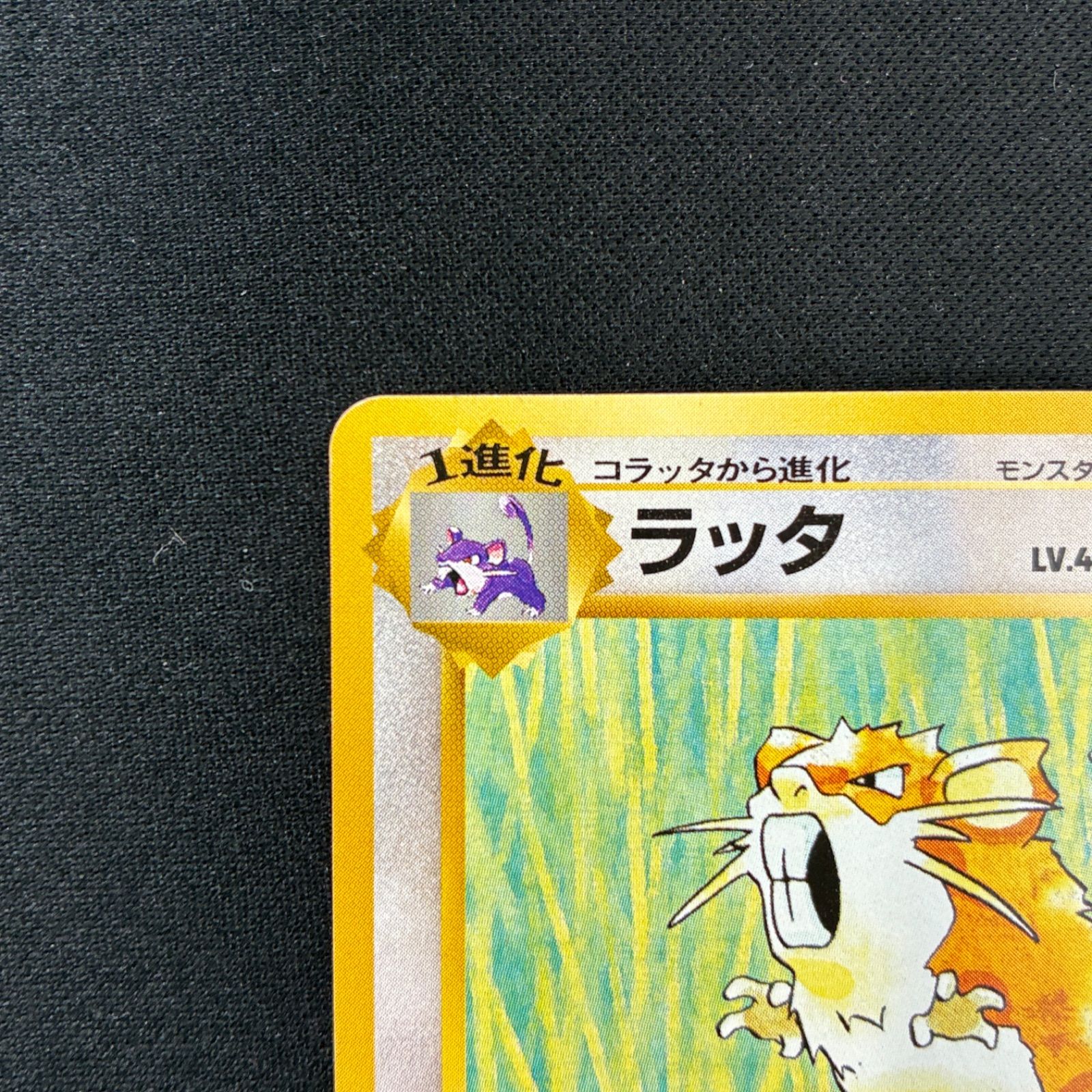 PSA8 初版　ラッタ　旧裏　マークなし 状態A ラッタ 旧裏 第一弾 初版 マークなし - メルカリ