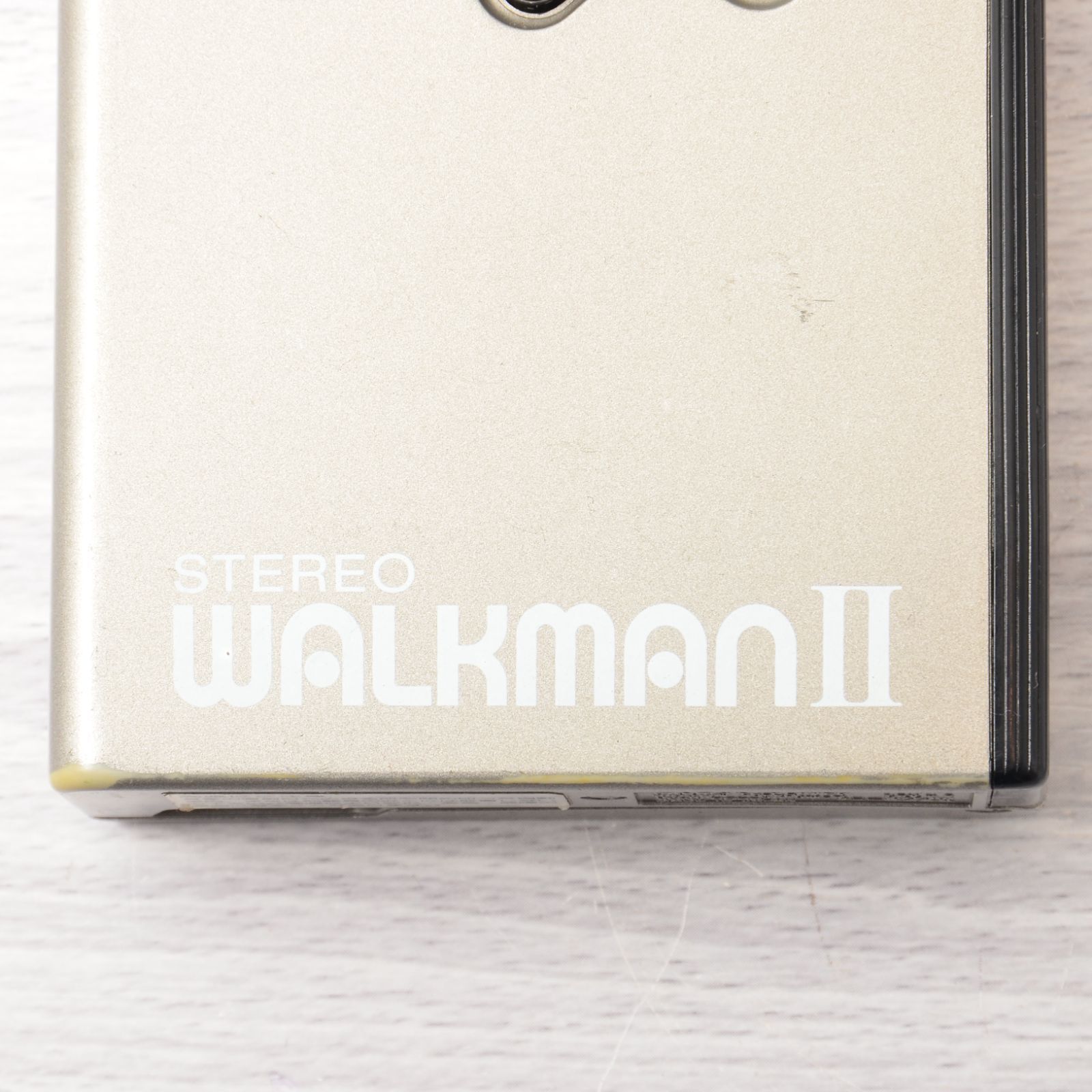 SONY WALKMAN WM-2 カセットウォークマン シルバー ケース付 整備済