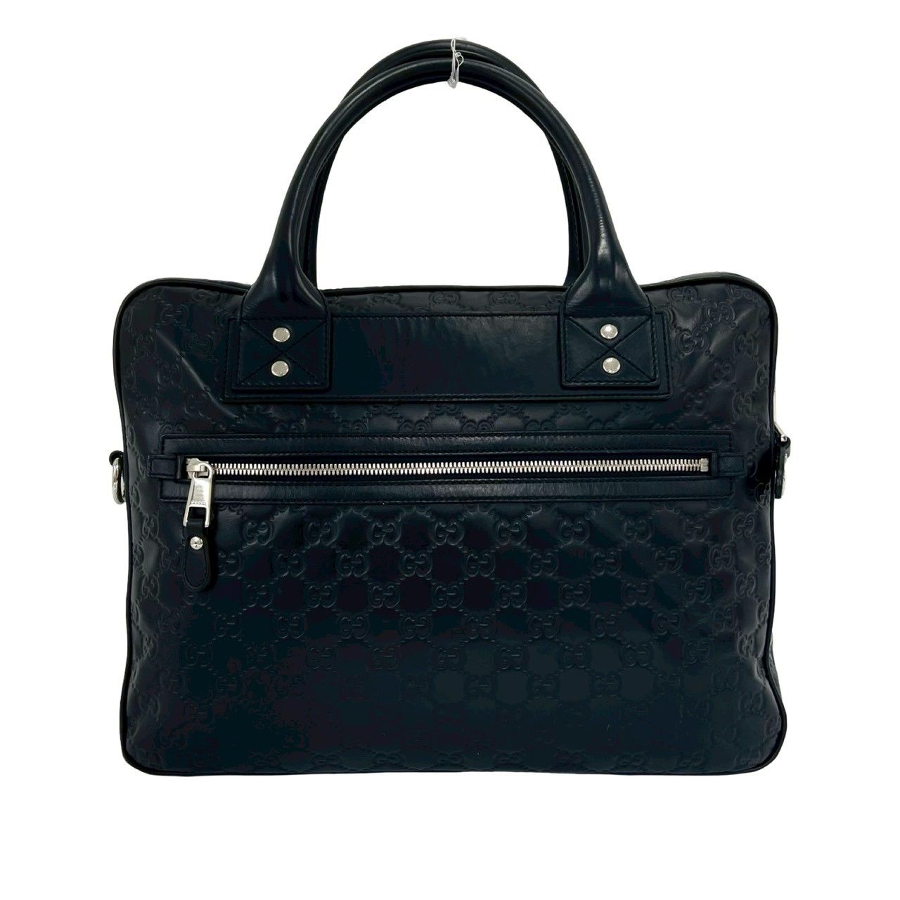 極 美品 GUCCI グッチ シェリーライン グッチシマ GG ロゴ 柄 レザー