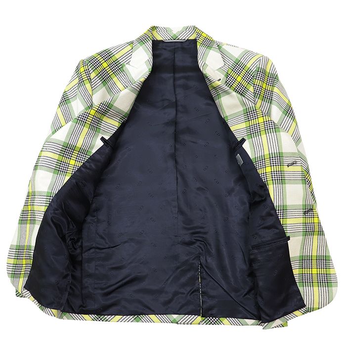 極美品】Dior ディオール グレンチェック ジャケット サイズ 48 メンズ
