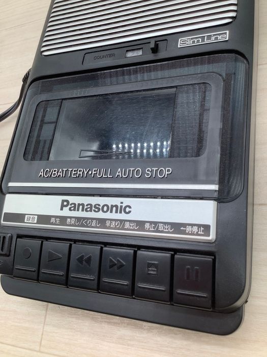 P14 Panasonic カセットレコーダー RQ-2112 ポータブル 通電確認済