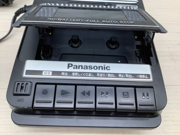P14 Panasonic カセットレコーダー RQ-2112 ポータブル 通電確認済