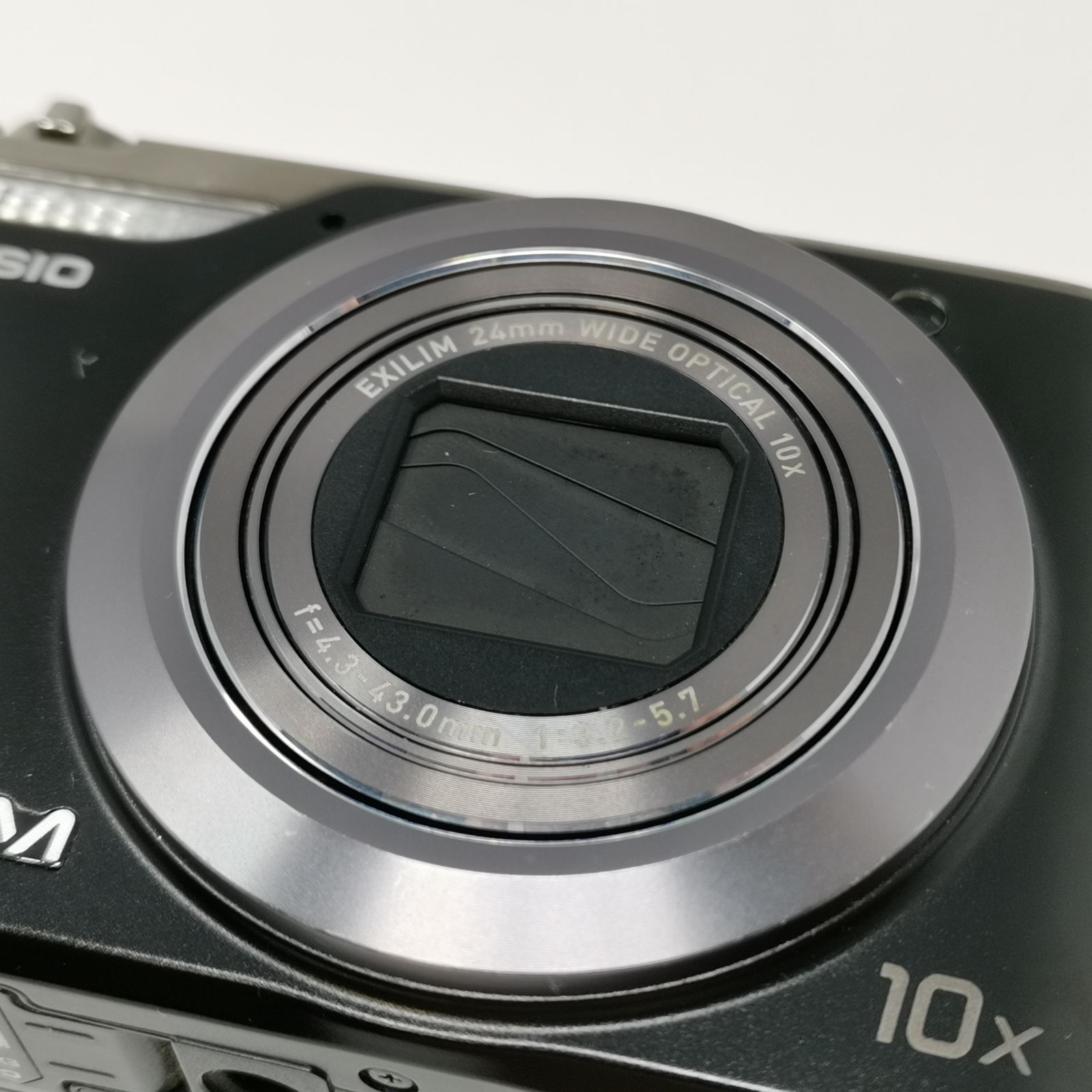 CASIO EXILIM EX-H10 カメラ コンデジ ブラック 動作確認済み 訳あり品
