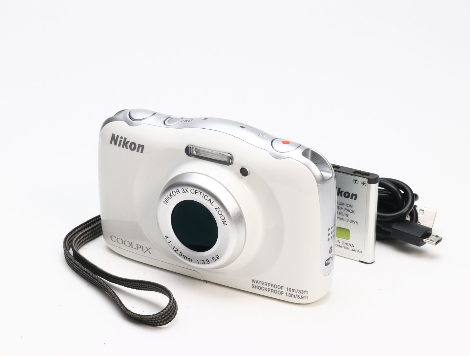AB (良品) Nikon ニコン COOLPIX W150 ホワイト 初期不良返品対応 66