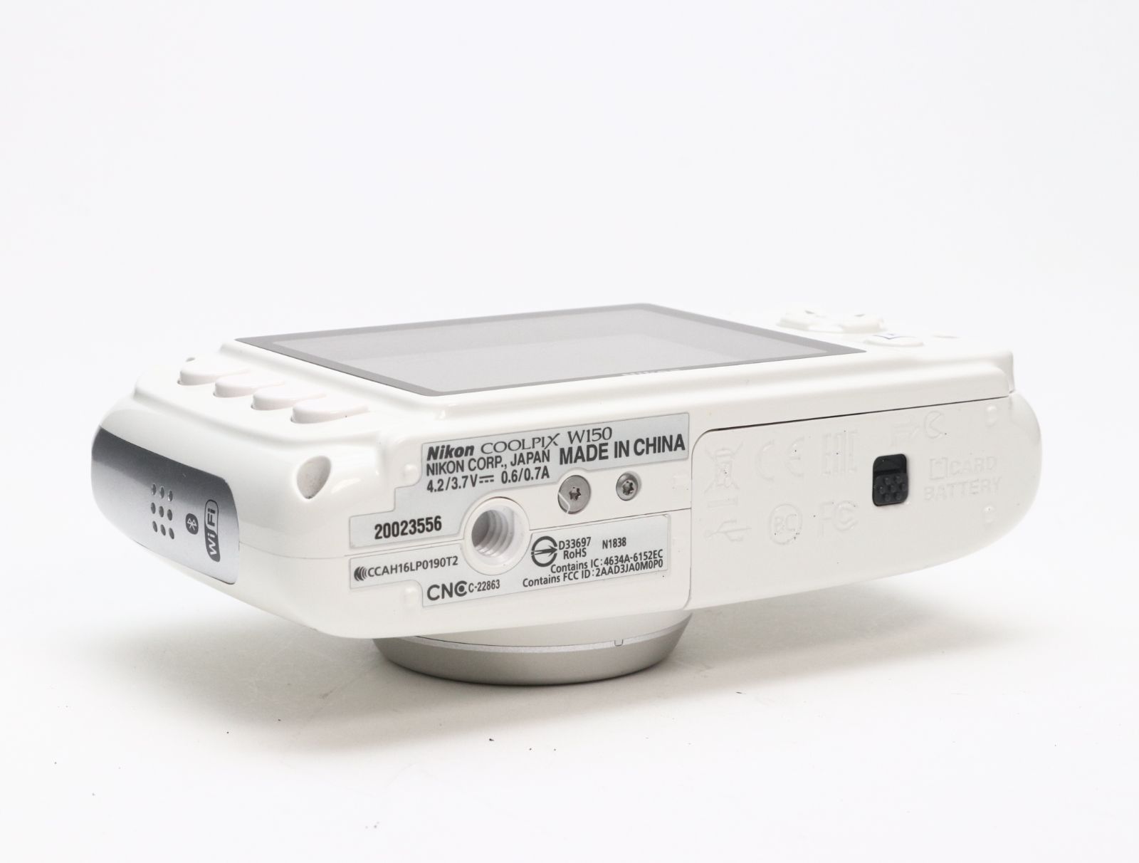 AB (良品) Nikon ニコン COOLPIX W150 ホワイト 初期不良返品対応 66