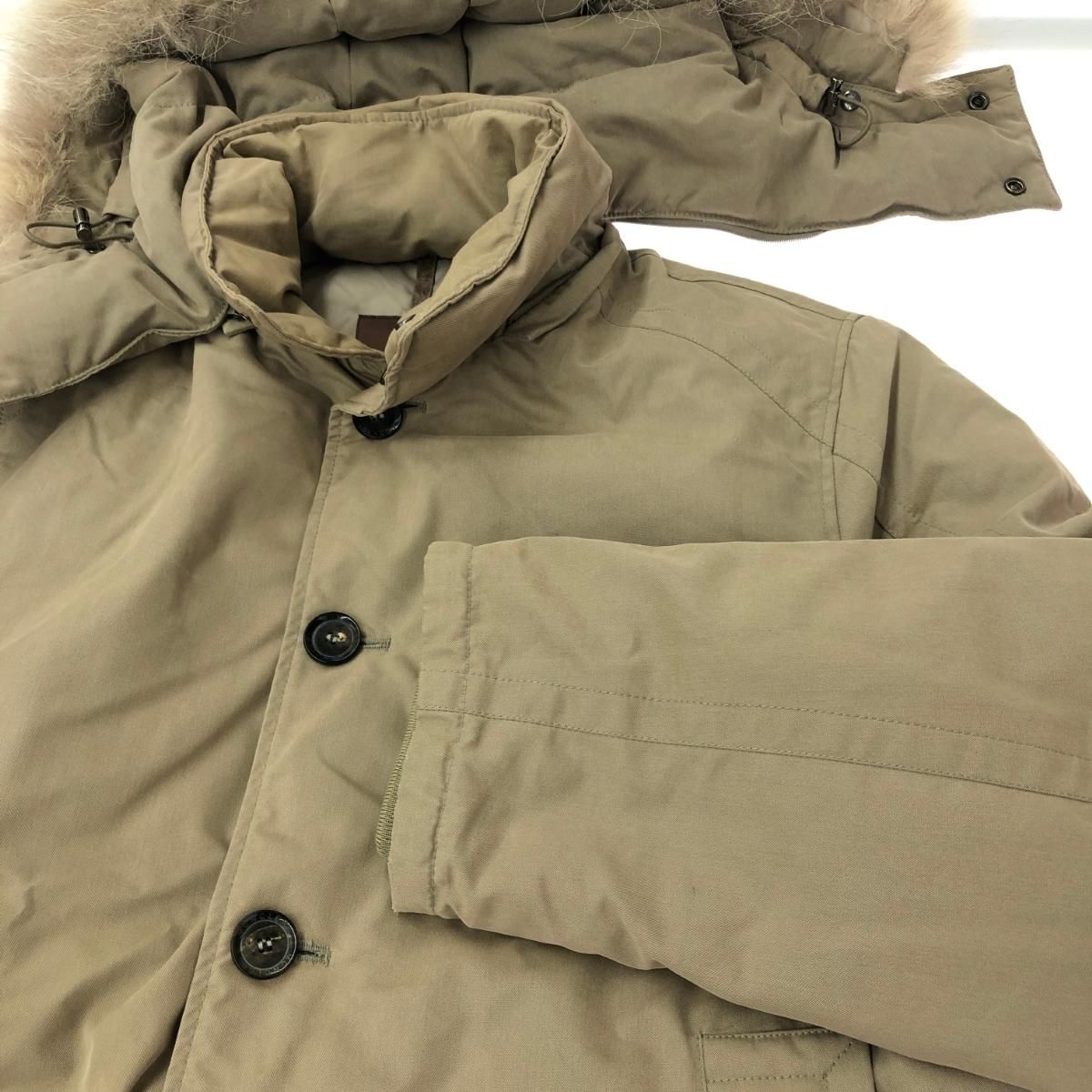 MONCLER モンクレール フーディダウンジャケット サイズ:1 茶タグ