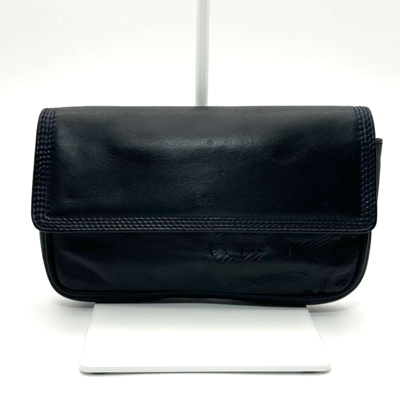 B5714】 LOEWE ロエベ クラッチバッグ セカンドバッグ アナグラム
