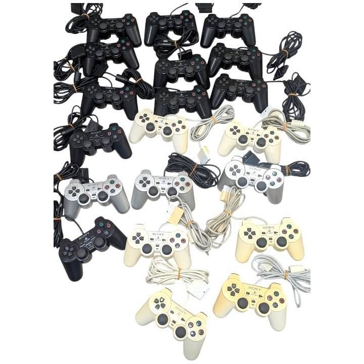 【中古】PS2コントローラー　DUALSHOCK２　20個まとめ売り【簡易動作確認済み・簡易清掃済み】