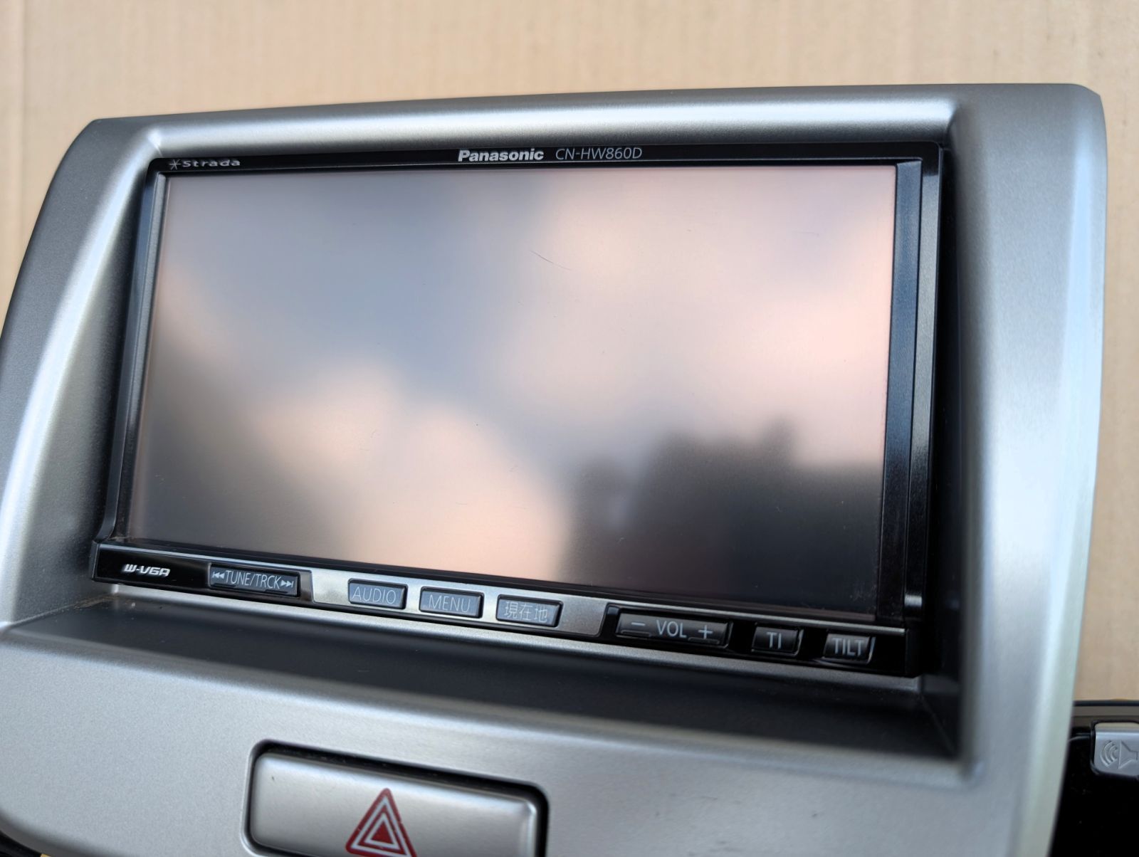 動作確認済 パナソニック ストラーダ CN-HW860D カーナビ ETCセット