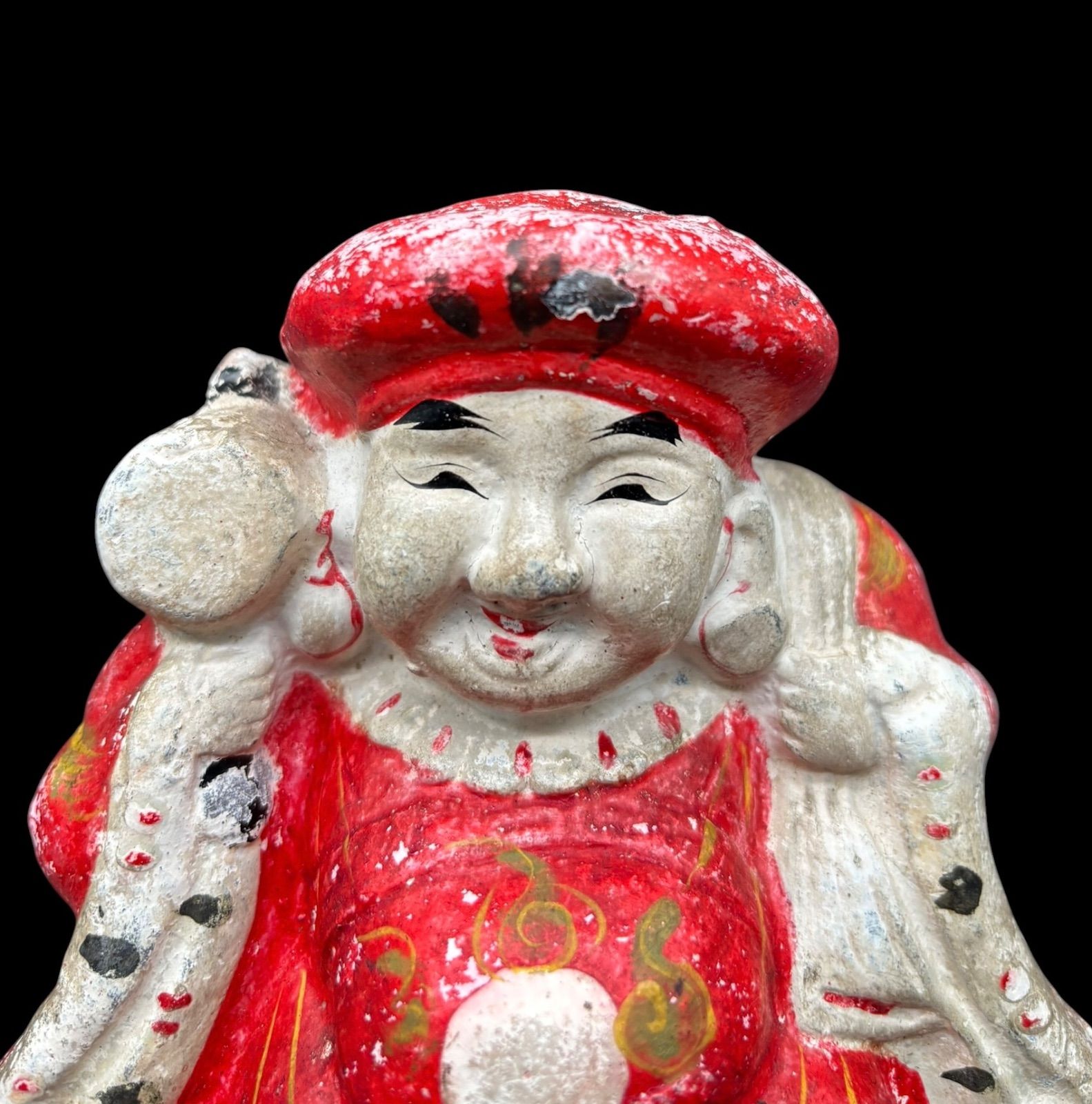 大黒天 土人形 七福神 大黒様 縁起物 開運 縁起物 仏像 古美術 仏教